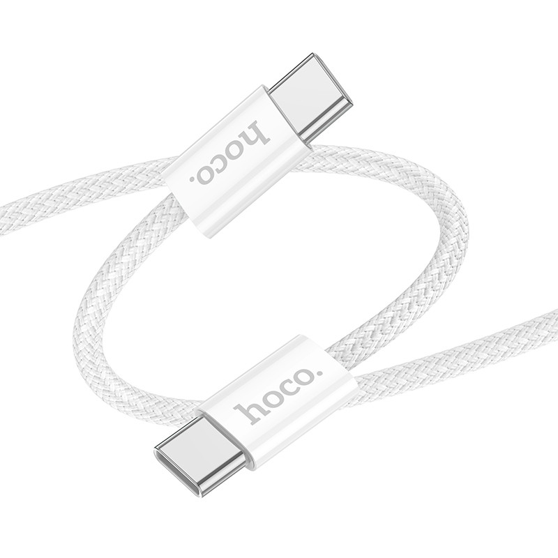 Дата кабель Hoco X104 Source 60W Type-C to Type-C (2m) - Зображення 2