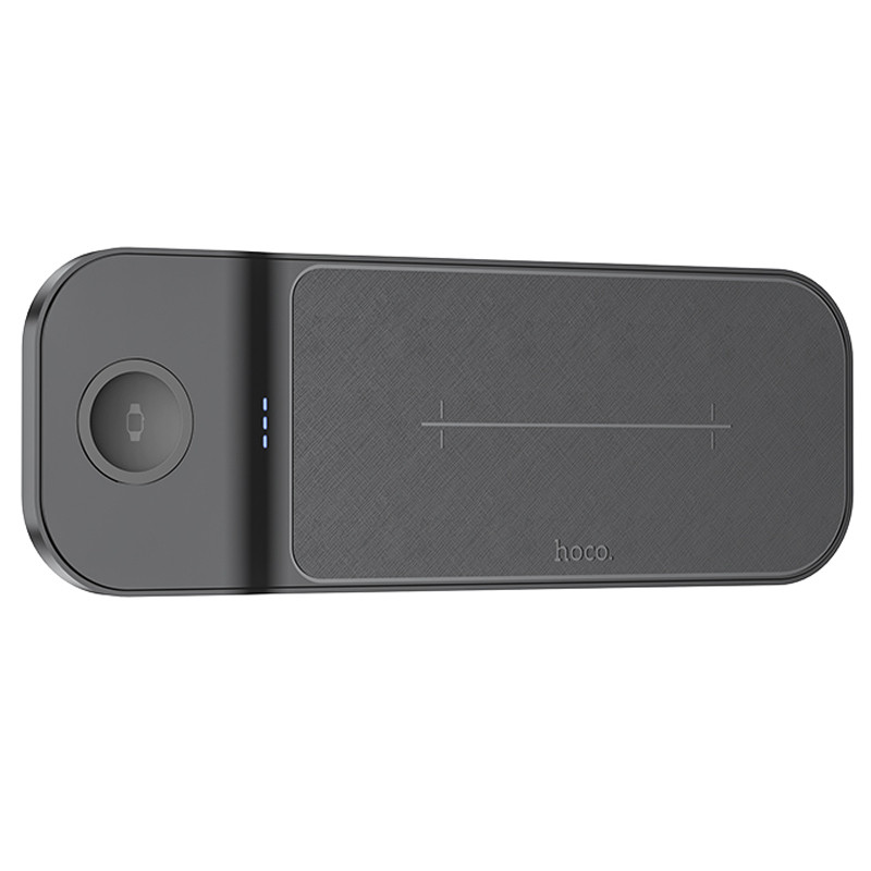 Бездротовий зарядний пристрій Hoco CQ6 Power 3-in-1 wireless fast charger (for Samsung Watch)