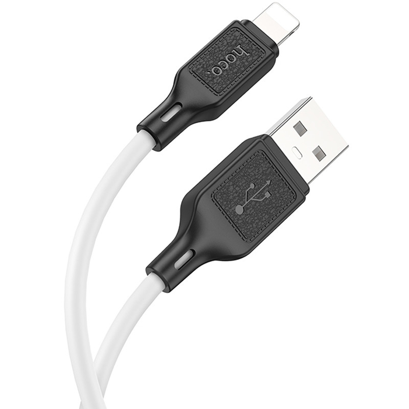 Дата кабель Hoco X90 Cool silicone USB to Lightning (1m) - Зображення 2