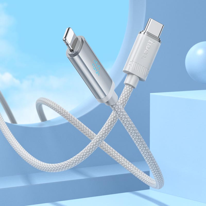 Дата кабель Hoco U127 Power Type-C to Lightning (1.2m) - Зображення 3