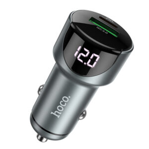 Автомобільний зарядний пристрій Hoco Z42 PD 20W + QC3.0 (1USB/3A)
