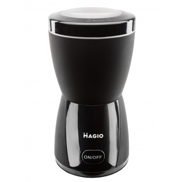 Кофемолка MAGIO MG-205 200 Вт, Кофемолка бытовая электрическая, Портативная кофемолка, Измельчитель кофе - Зображення 12