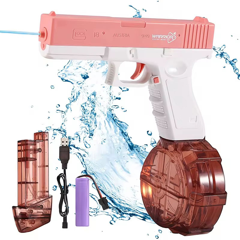 Водяний акумуляторний пістолет Glock Water Gun (250ml) with lithium battery - Зображення 2