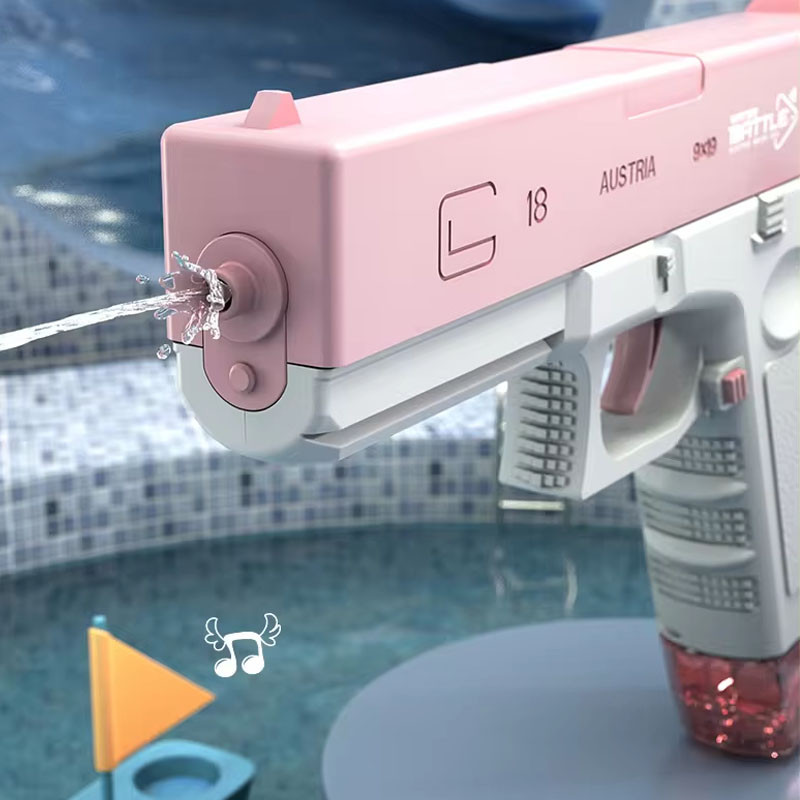 Водяний акумуляторний пістолет Glock Water Gun (250ml) with lithium battery - Зображення 4