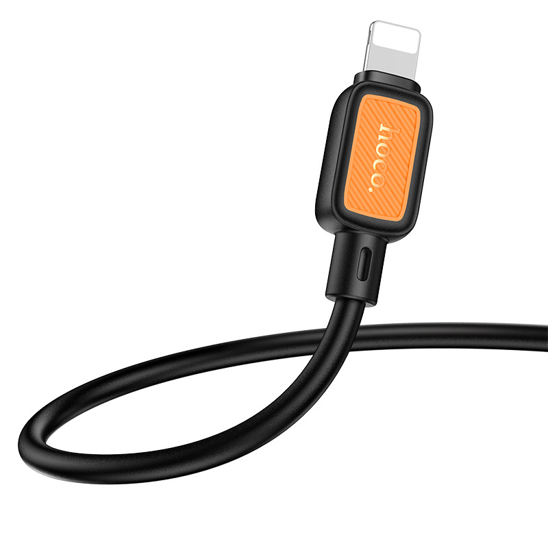 Дата кабель Hoco X108 Benefit USB to Lightning 2.4A (1m) - Зображення 3