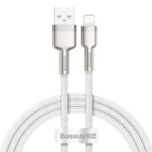 Дата кабель Baseus Cafule Metal USB to Lightning 2.4A (1m) (CALJK-A0)