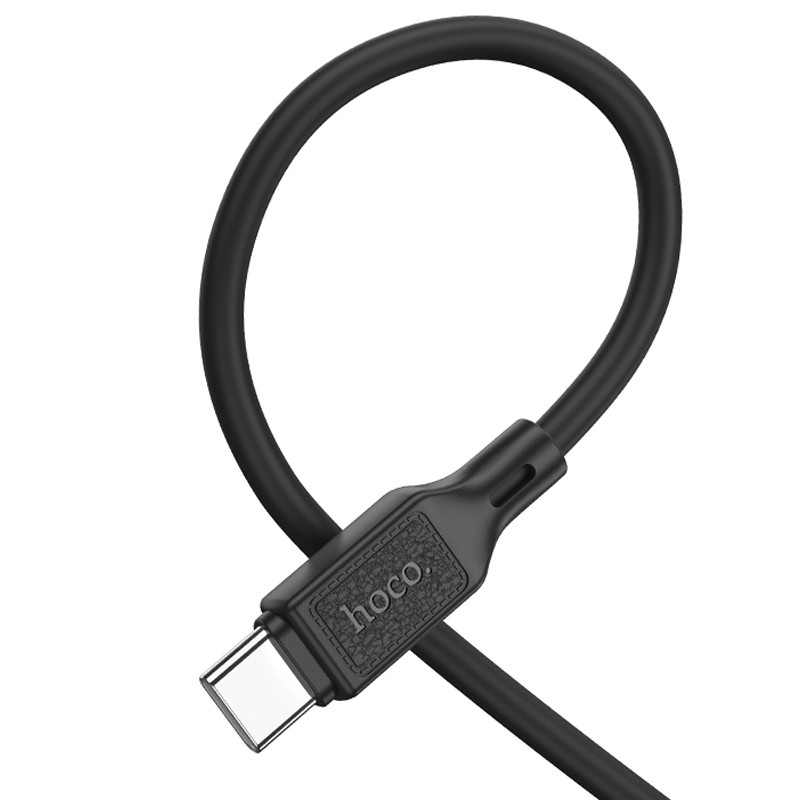 Дата кабель Hoco X90 Cool silicone Type-C to Type-C 60W (1m) - Зображення 3