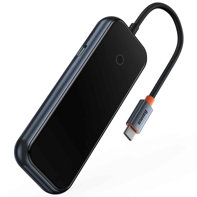 Перехідник Baseus Hub AcmeJoy 4-Port Type-C (USB3.0*3+Type-C PD&Data*1) (WKJZ) - Зображення 3