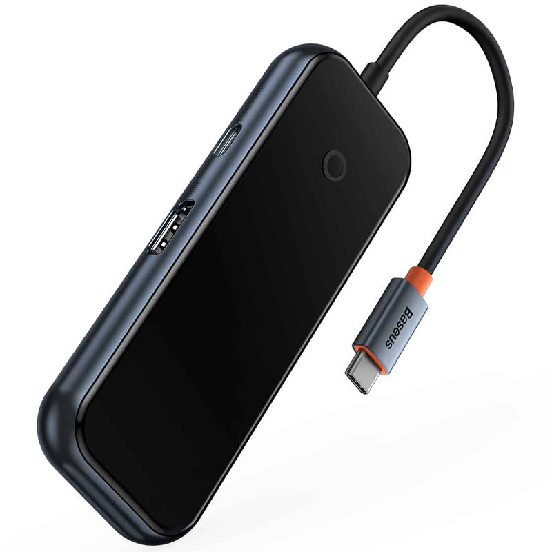 Перехідник Baseus Hub AcmeJoy 5-Port Type-C (HDMI*1+USB3.0*2+USB2.0*1+Type-C PD&Data*1) (WKJZ) - Зображення 2