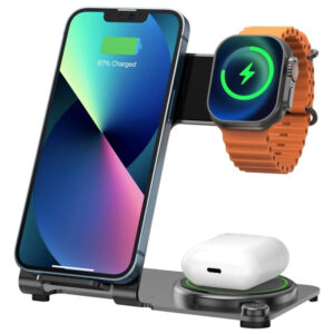 Уцінка БЗП WIWU Wi-W005 3 in 1 wireless charger