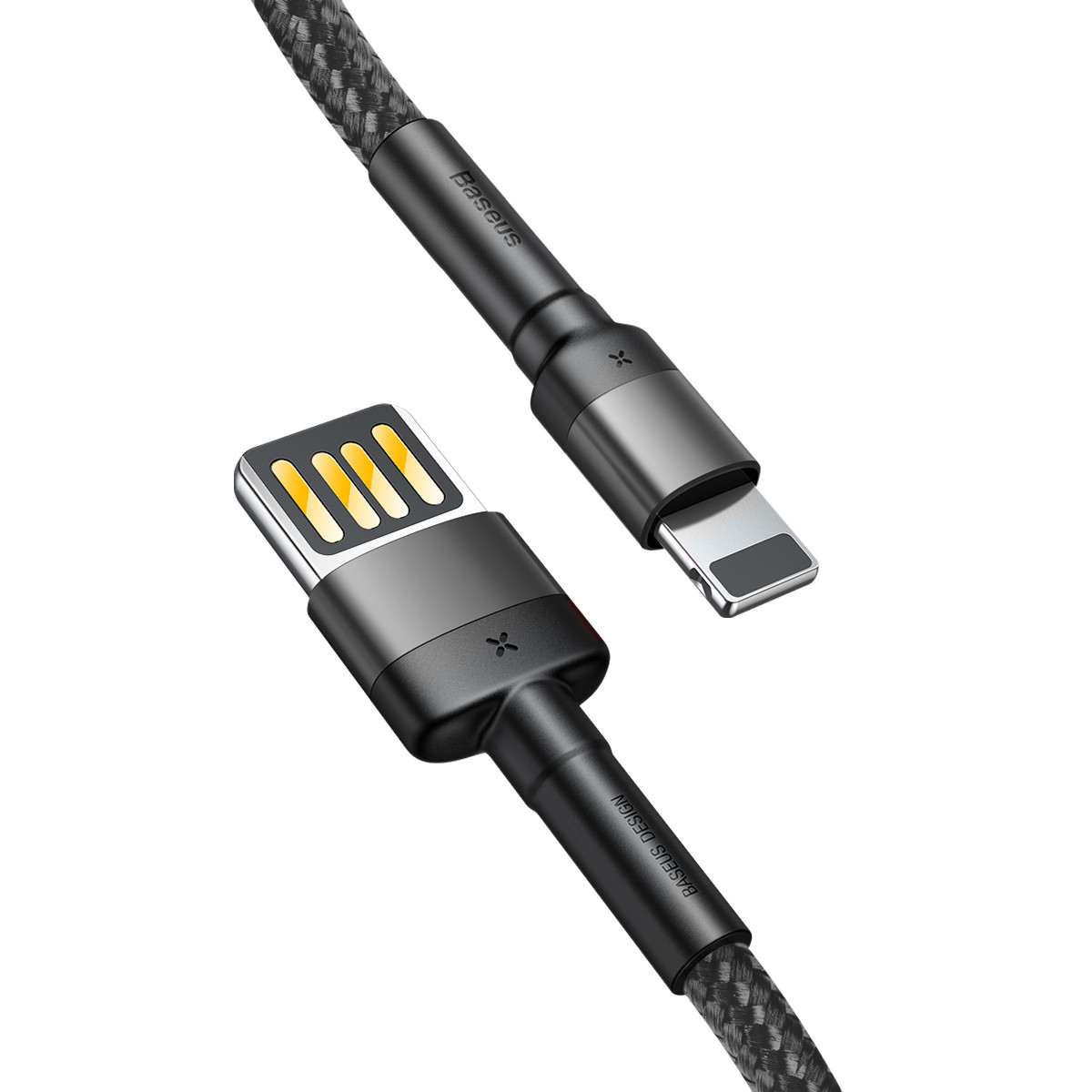 Дата кабель Baseus Cafule USB to Lightning Special Edition 2.4A (1m) (CALKLF-G)