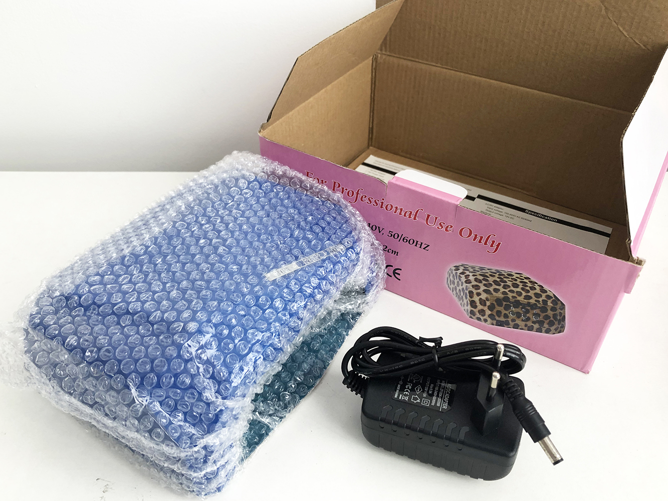 Сушилка для ногтей UV LAMP CCF+LED, Лампа для наращивания ногтей, для маникюра сенсорная. Цвет: синий - Зображення 2