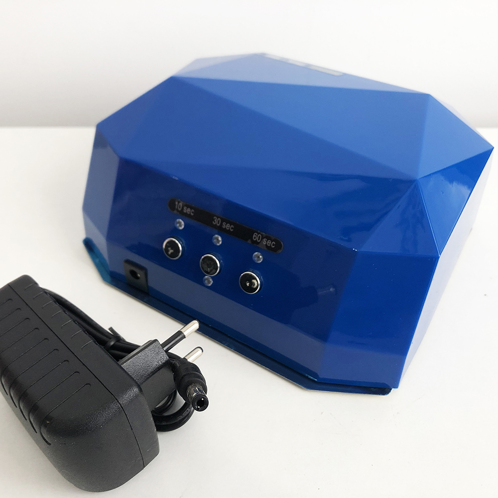 Сушилка для ногтей UV LAMP CCF+LED, Лампа для наращивания ногтей, для маникюра сенсорная. Цвет: синий - Зображення 4