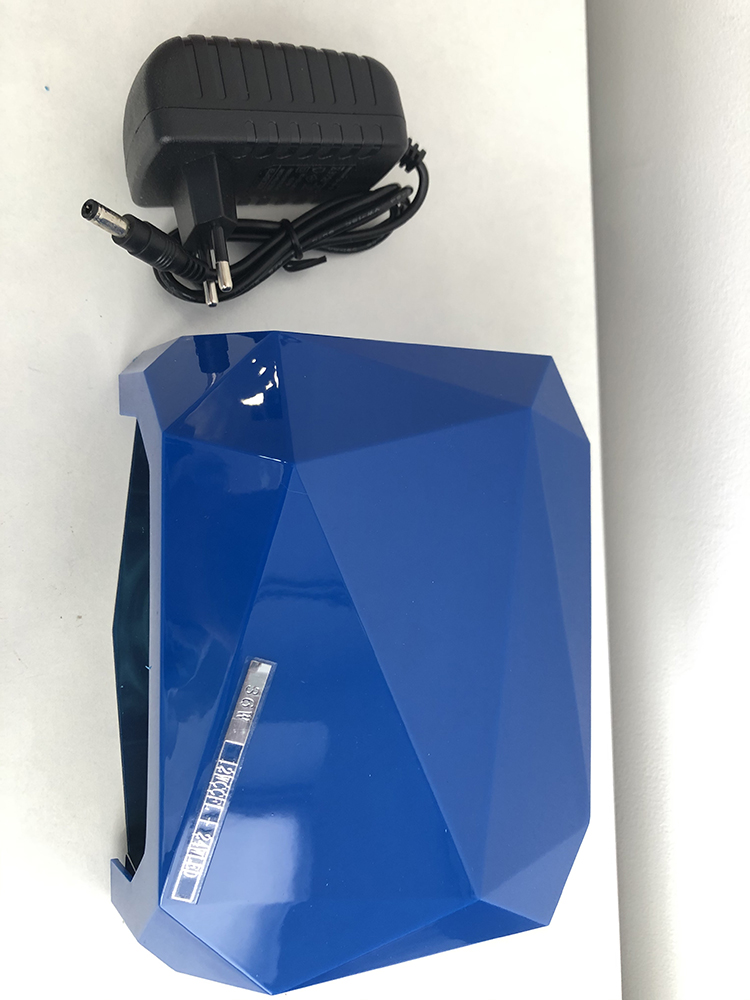 Сушилка для ногтей UV LAMP CCF+LED, Лампа для наращивания ногтей, для маникюра сенсорная. Цвет: синий - Зображення 11