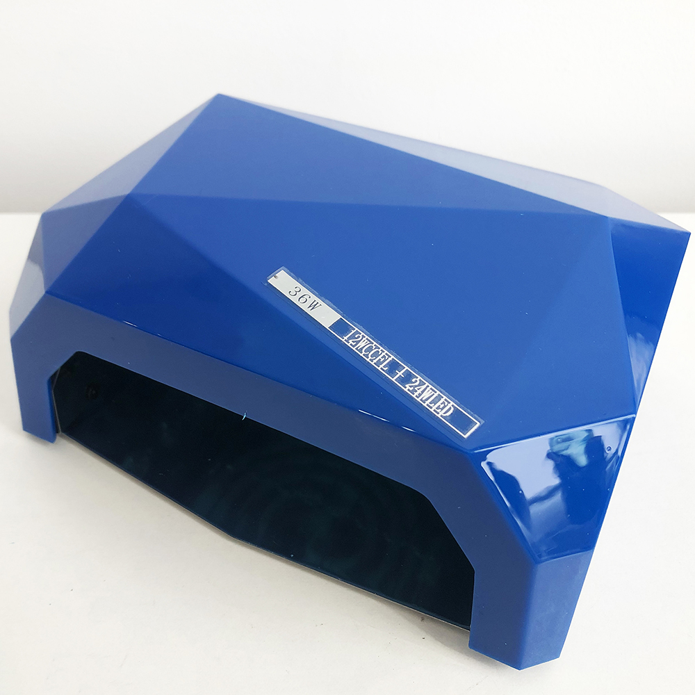 Сушилка для ногтей UV LAMP CCF+LED, Лампа для наращивания ногтей, для маникюра сенсорная. Цвет: синий - Зображення 3