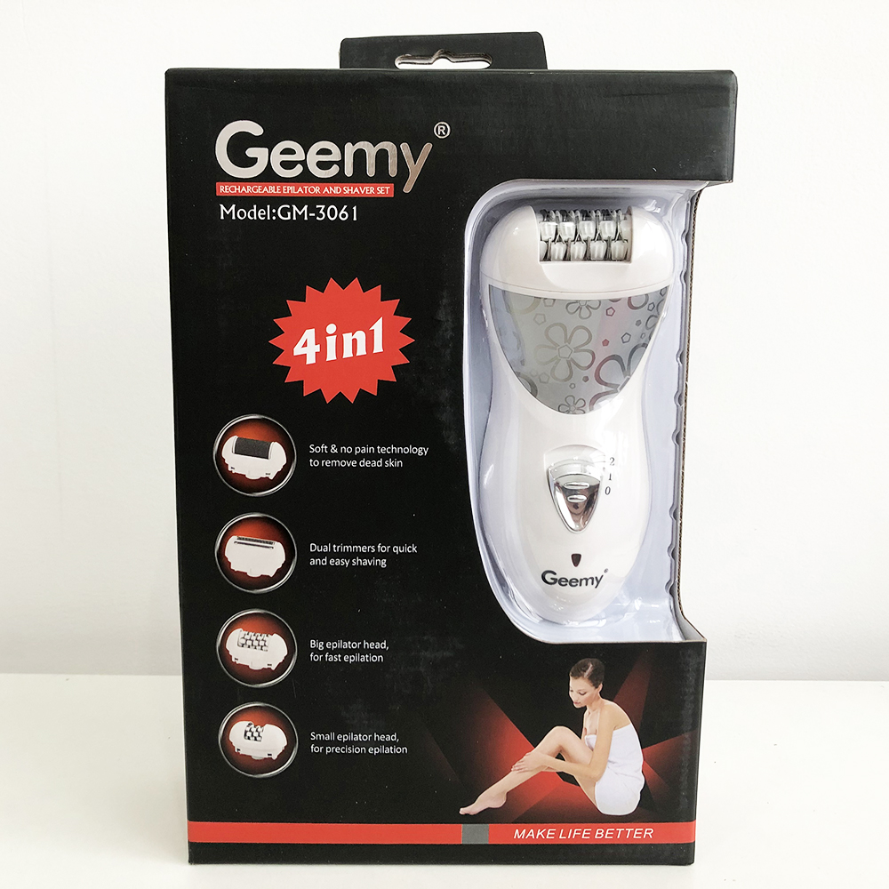 Эпилятор пемза GEMEI GM-3061 4в1 - Зображення 6