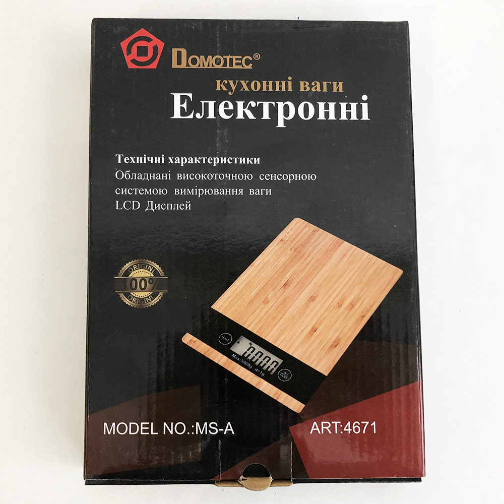 Весы кухонные MATARIX MX-406 5кг Wood, Кухонные весы для приготовления блюд, Весы для домашней кухни - Зображення 15