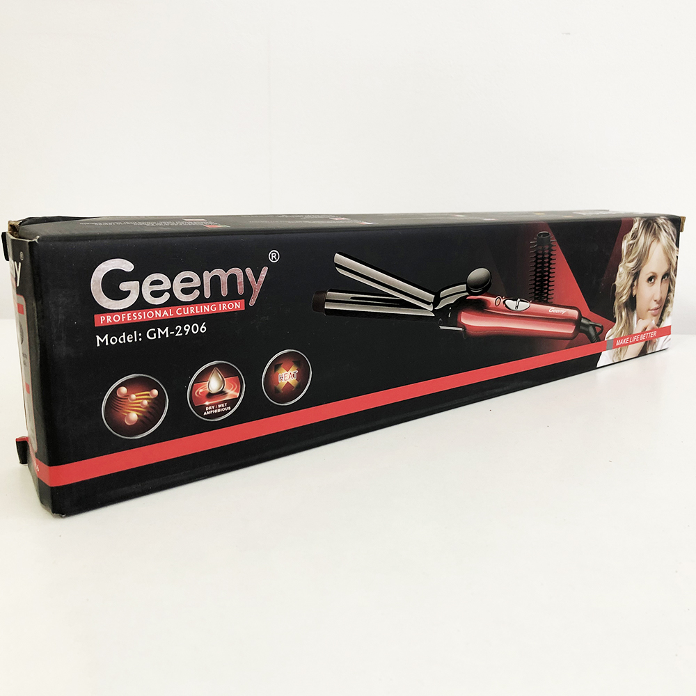 Утюжок для волос GEMEI GM-2906, прибор для завивки волос, плойка для прикорневого объема, плойка - Зображення 18