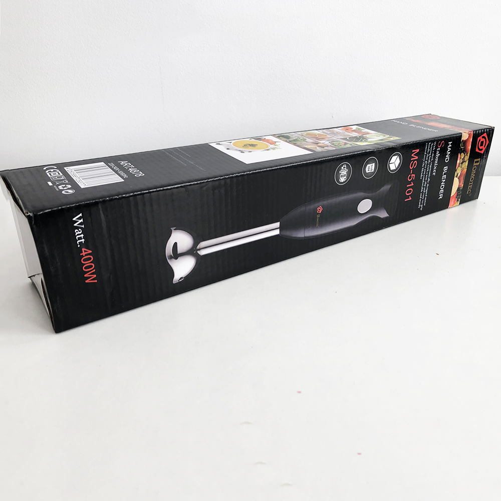 Блендер DOMOTEC MS-5101 погружной 350 Вт нержавейка, блендер для молочных коктейлей блендер измельчитель - Зображення 13