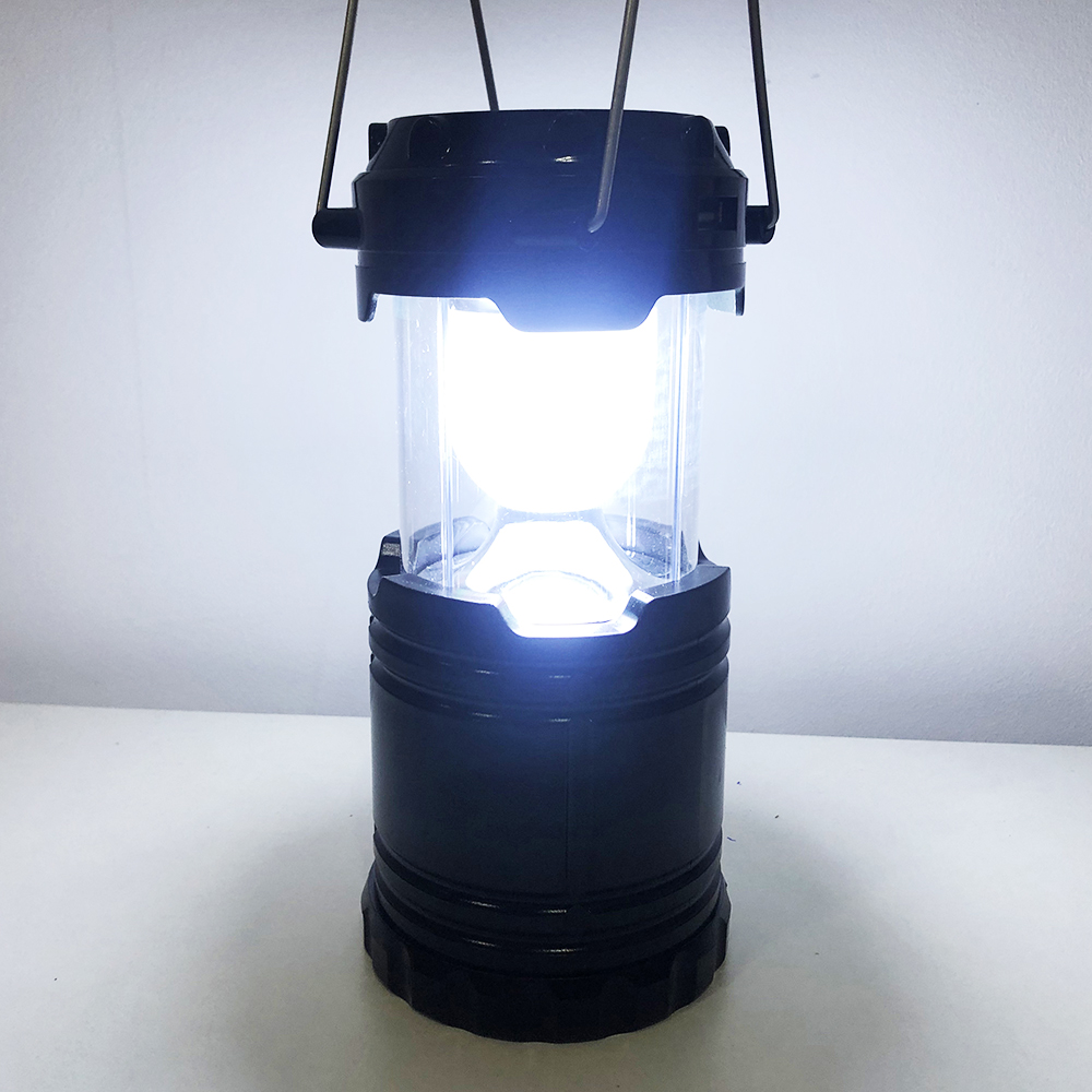 Туристический фонарь-лампа на солнечной батарее с павербанком CAMPING MH-5800T (6+1 LED) Black - Зображення 9
