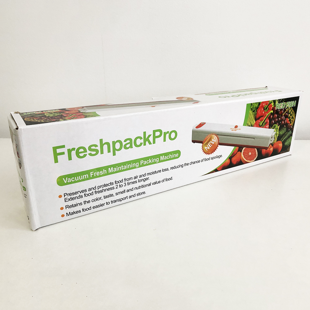 Вакууматор Freshpack Pro вакуумный упаковщик еды, бытовой. Цвет: зеленый - Зображення 3