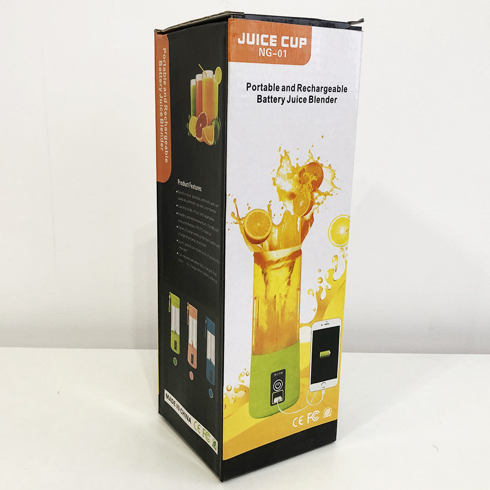 Блендер Smart Juice Cup Fruits USB. Цвет: синий - Зображення 4