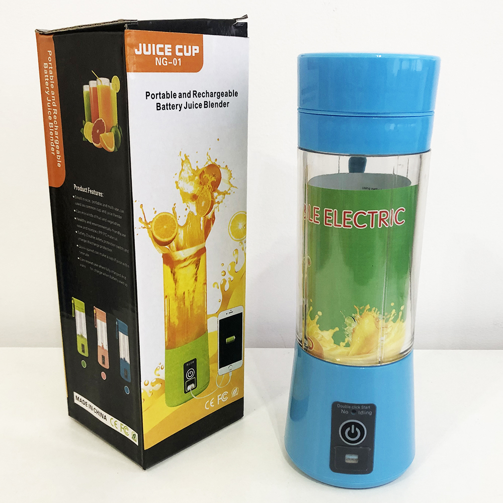 Блендер Smart Juice Cup Fruits USB. Цвет: синий - Зображення 6