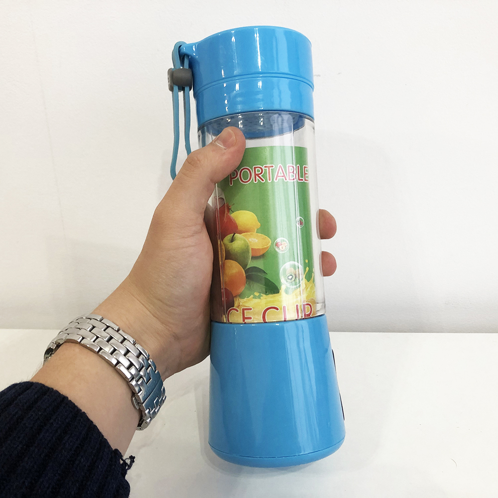 Блендер Smart Juice Cup Fruits USB. Цвет: синий - Зображення 7