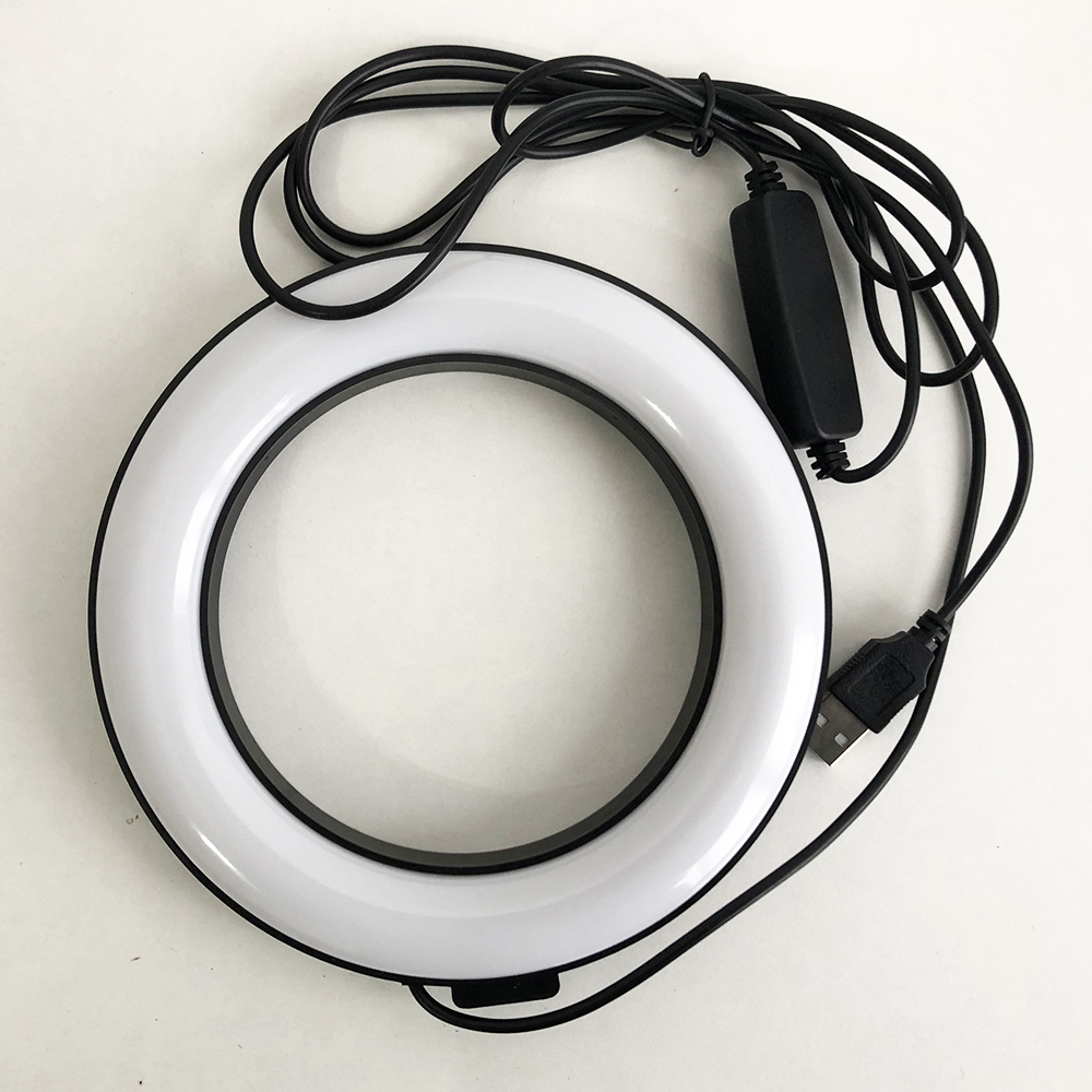 Кольцевая лампа 16 см (USB, 5Вт, 3200-5500К) - Зображення 9