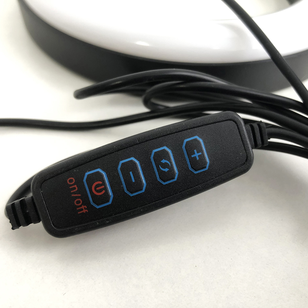 Кольцевая лампа 16 см (USB, 5Вт, 3200-5500К) - Зображення 6