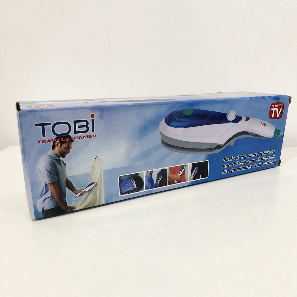 Отпариватель TOBI, утюг для отпаривания одежды бытовой ручной пароочиститель отпариватель паровая щетка - Зображення 23