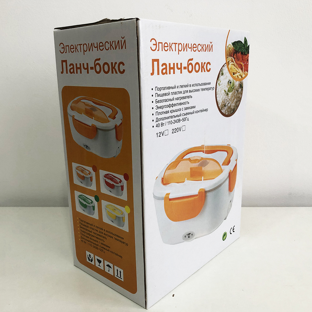 Ланч бокс электрический с подогревом Lunch Heater 220 V Pro, ланч бокс от сети. Цвет: розовый - Зображення 15