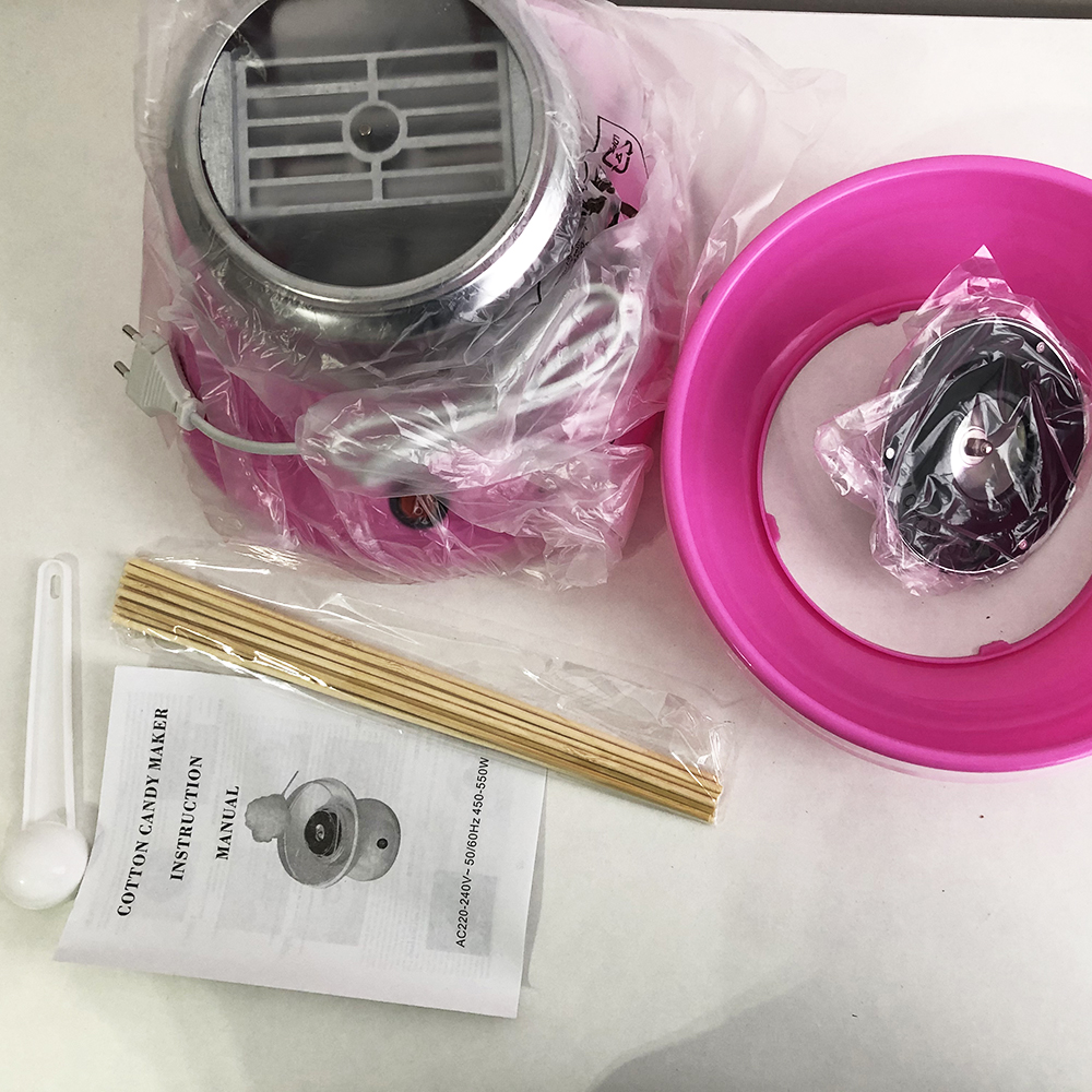 Аппарат для сладкой ваты Cotton Candy Maker, детский аппарат для сладкой ваты в домашних условиях аппарат - Зображення 20