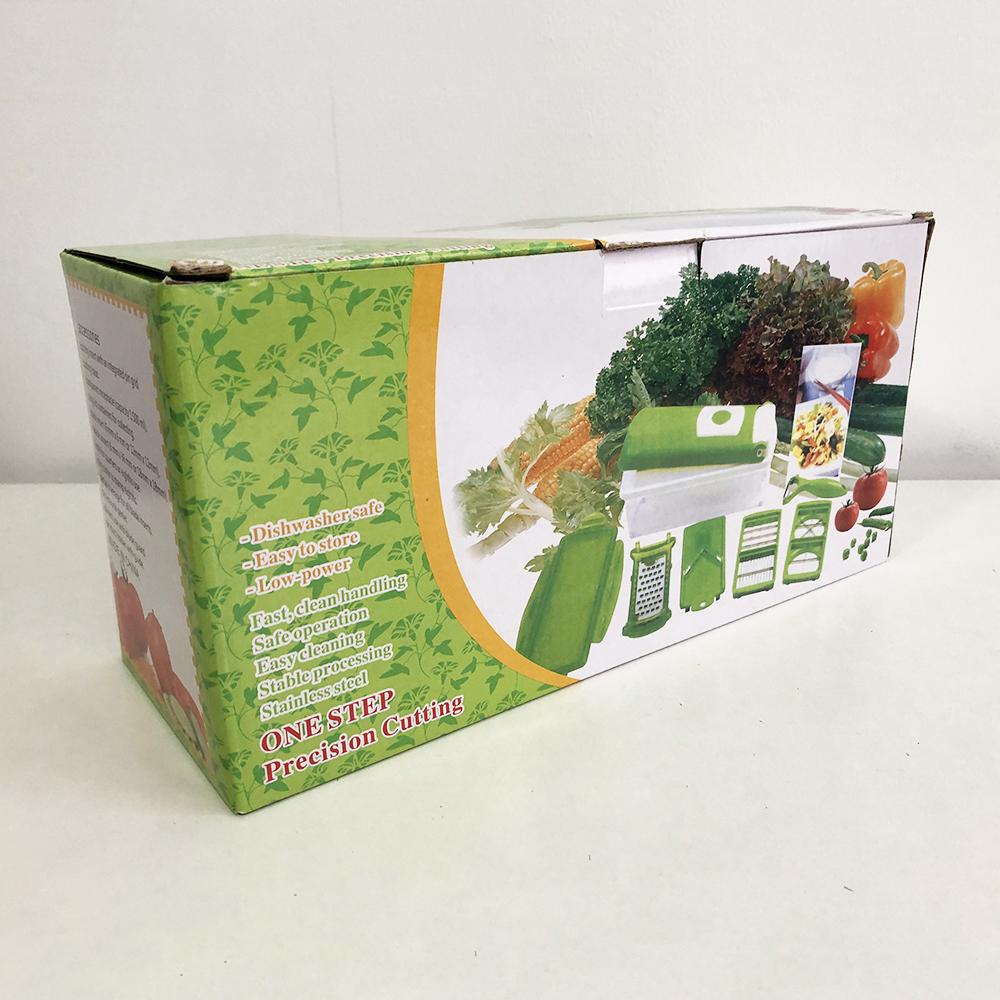 Терка Nicer Dicer PLUS овощерезка универсальная терка ручная овощерезка мультислайсер кухонная овощерезка - Зображення 7