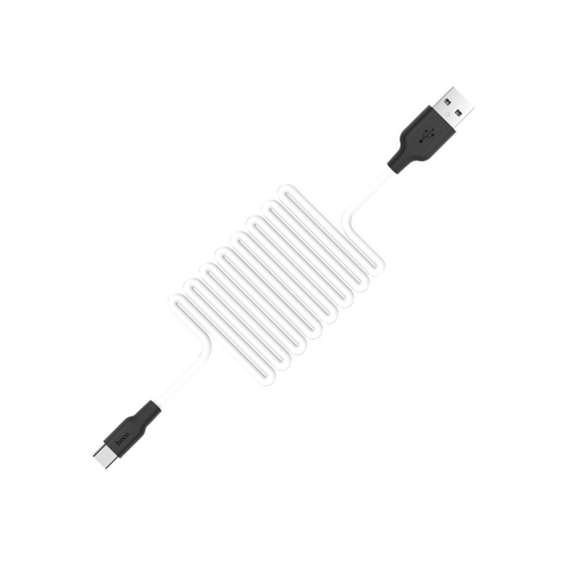 Дата кабель Hoco X21 Silicone Type-C Cable (1m) - Зображення 3