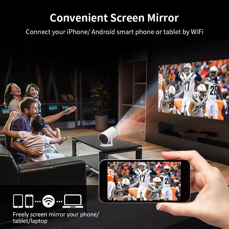 Проектор 4k Android HY300 - Зображення 7