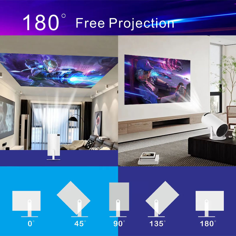 Проектор 4k Android HY300 - Зображення 8