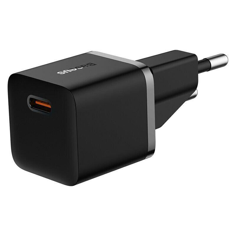 Мережевий зарядний пристрій Baseus GaN5 Fast Charger (mini) PD20W (1USB-C) (CCGN05010) - Зображення 2