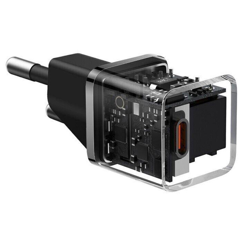 Мережевий зарядний пристрій Baseus GaN5 Fast Charger (mini) PD20W (1USB-C) (CCGN05010) - Зображення 3