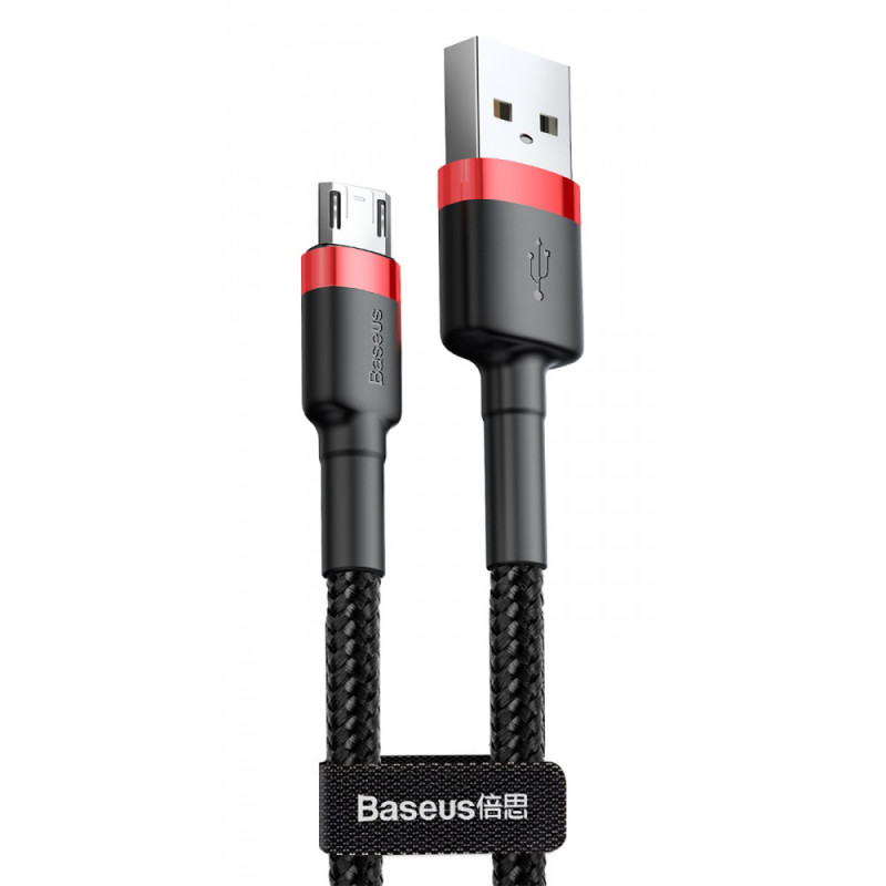 Дата кабель Baseus Cafule USB to MicroUSB Cable 1.5A (2m) (CAMKLF-C)