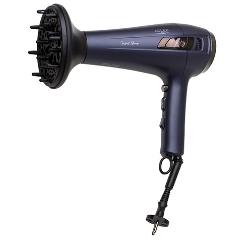 Фен Adler AD 2273 2400 Вт з втягуючим шнуром
