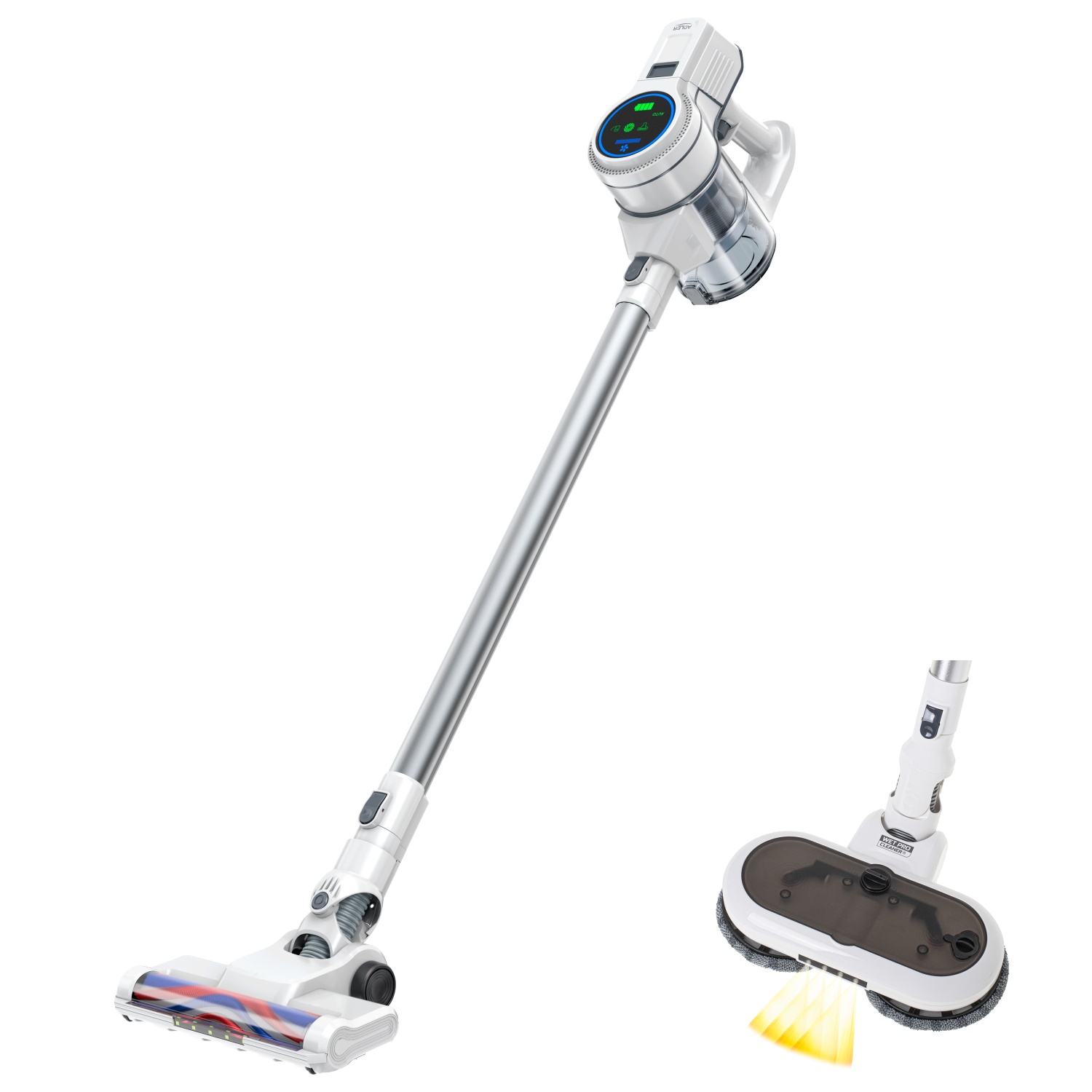 Пилосос бездротовий Adler AD 7064 350 Вт для сухого та…
