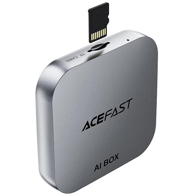 Адаптер Acefast QC2 AI Box car wireless CarPlay/Android Auto