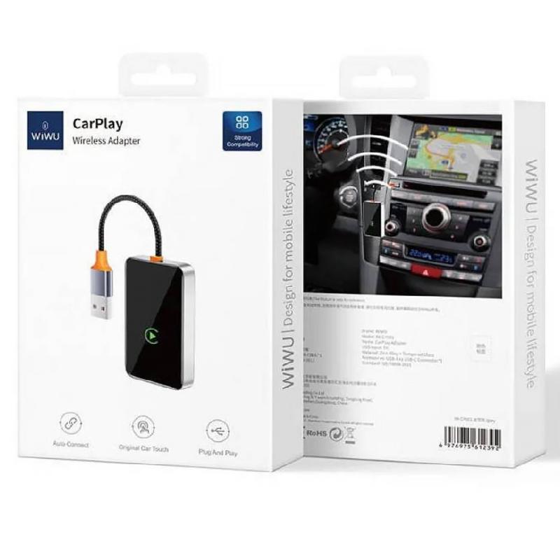 Адаптер WIWU Wi-CP002 car wireless CarPlay iOS - Зображення 5