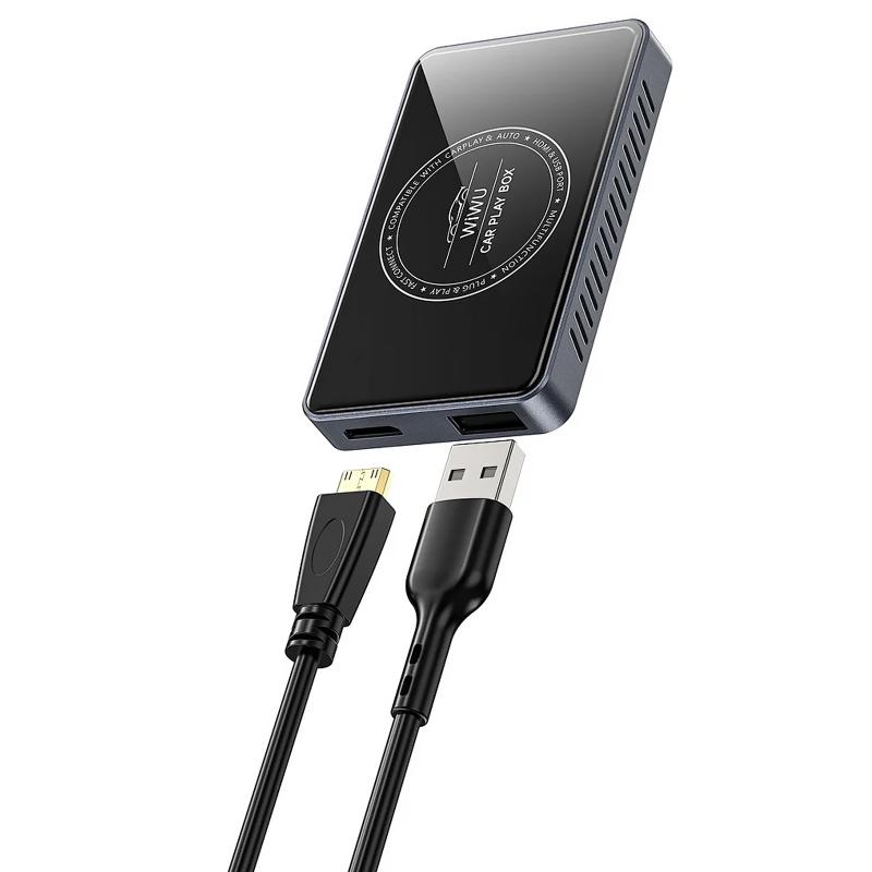 Адаптер WIWU Wi-CP004 Play box car wireless CarPlay (iOS + Android) - Зображення 5