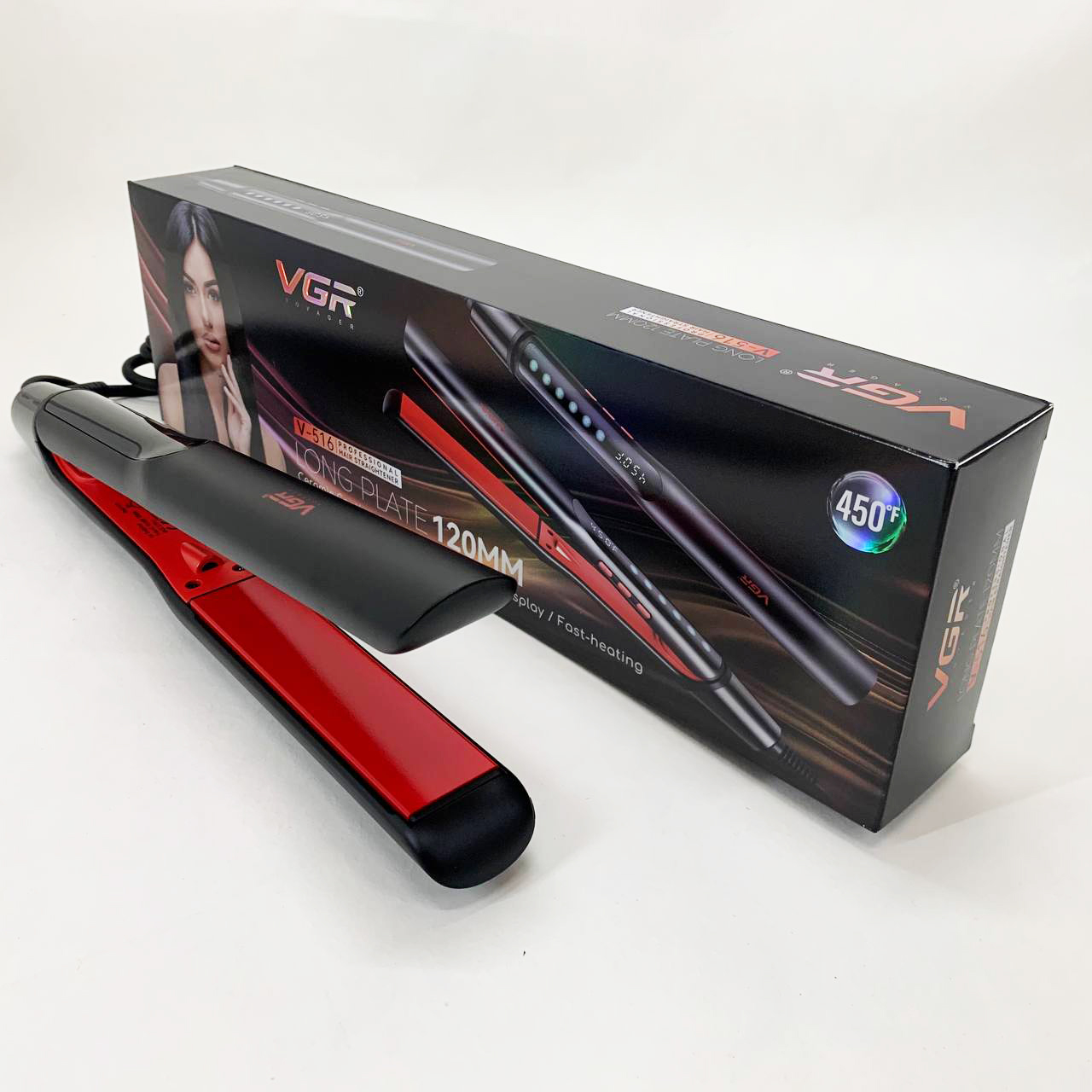 Плойка VGR V-516 з регульованою температурою до 230 °C - Зображення 4