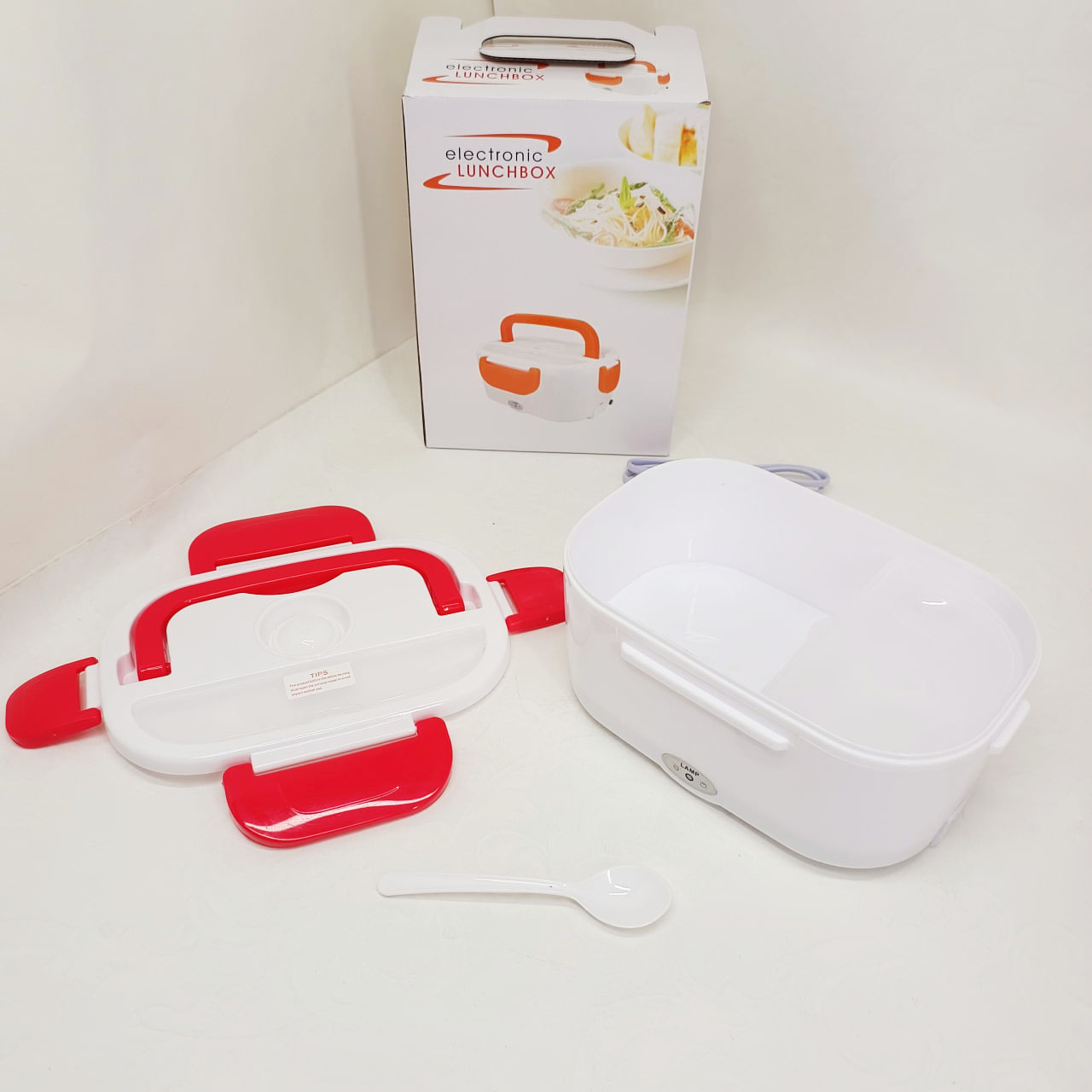 Електричний ланч-бокс Lunch Heater 220 В Pro з підігрівом Red - Зображення 5