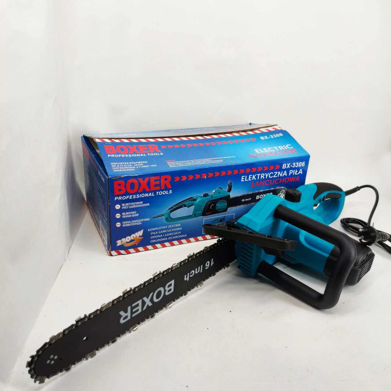 Електропила ланцюгова Boxer BX-3306 2200 Вт 40 см - Зображення 5
