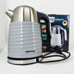 Електричний чайник Rainberg RB-2315 1,8 л 2200 Вт Gray