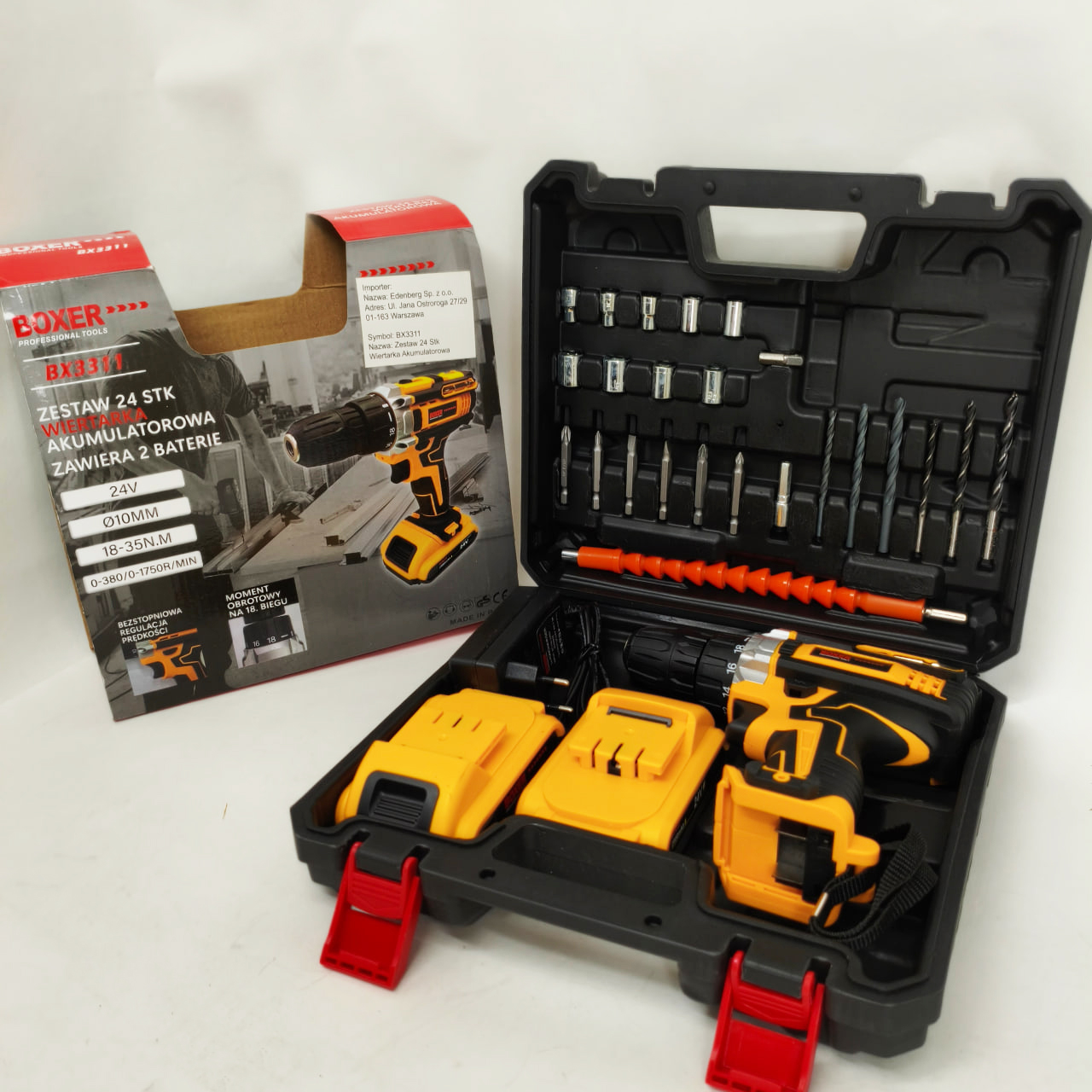 Портативний шуруповерт Boxer BX-3311 1750 об/хв - Зображення 6